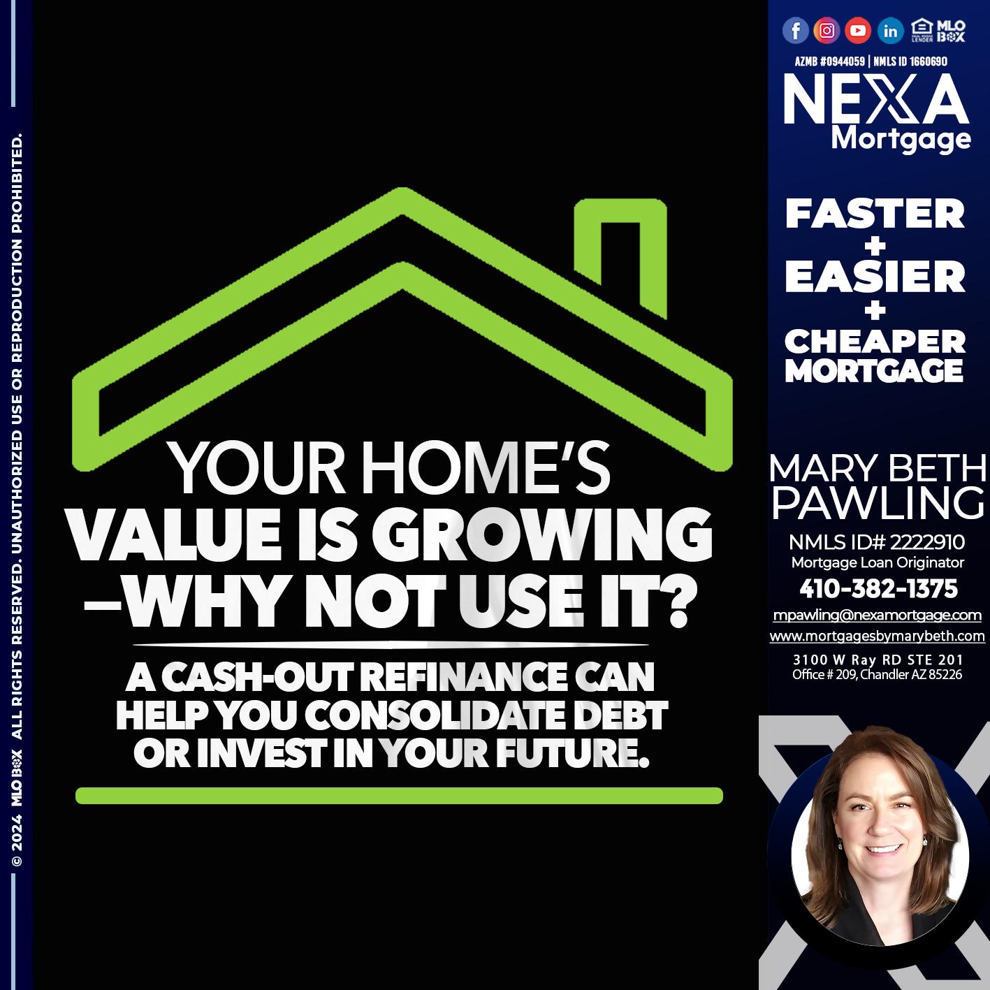 your homes - Mary Beth Pawling -Mortgage Loan Originator