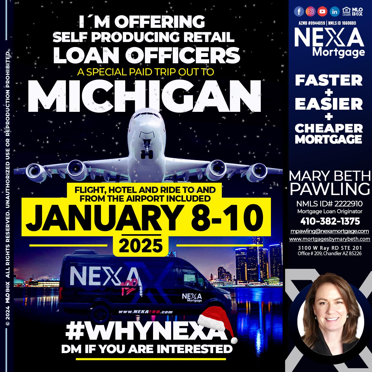 michigan trip - Mary Beth Pawling -Mortgage Loan Originator