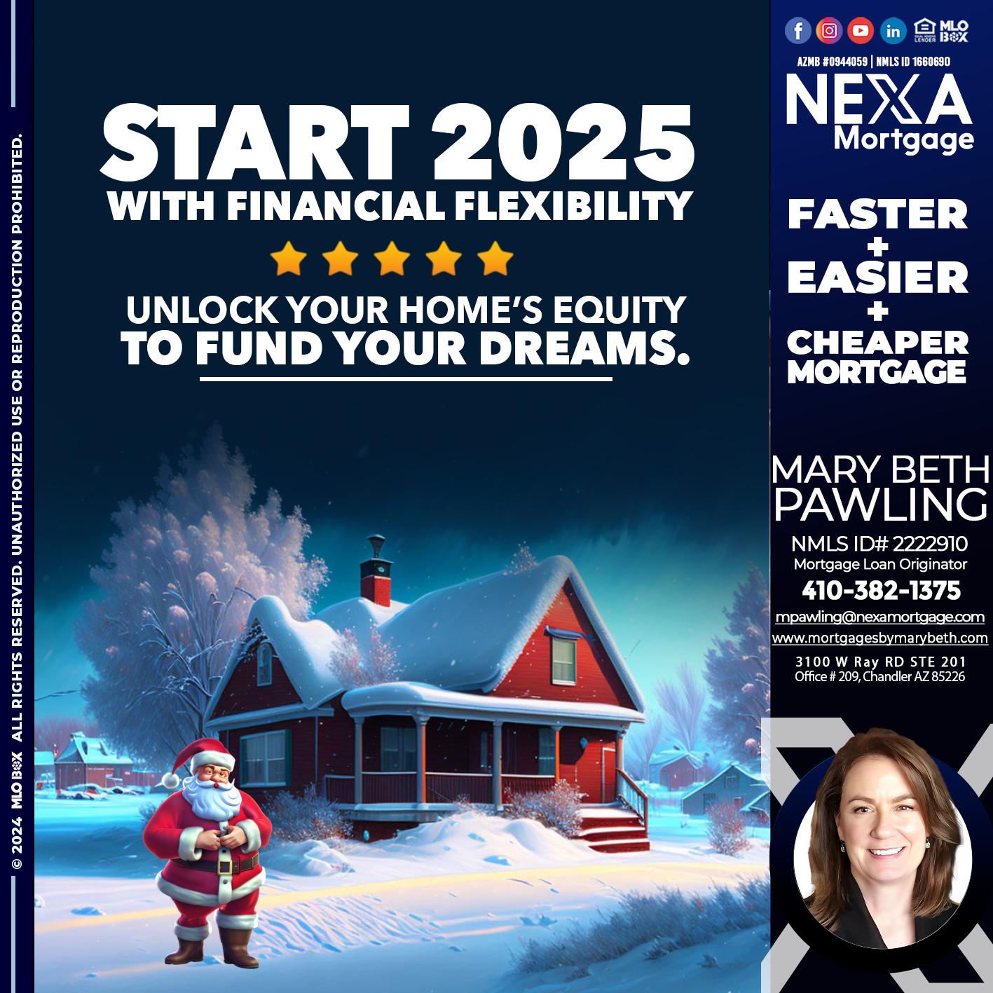 START 2025 - Mary Beth Pawling -Mortgage Loan Originator