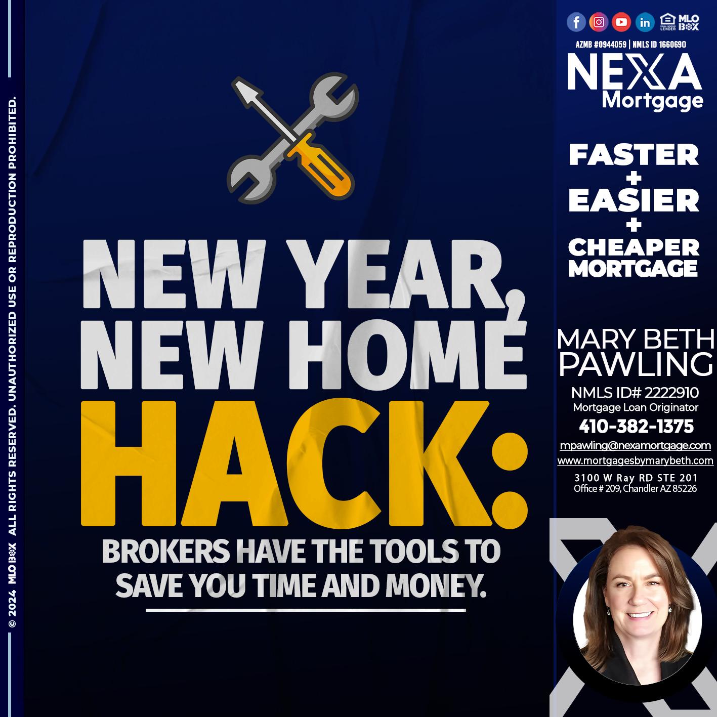 new year, new home - Mary Beth Pawling -Mortgage Loan Originator