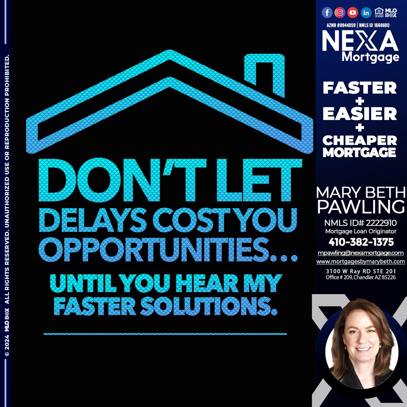 DO NOT LET - Mary Beth Pawling -Mortgage Loan Originator