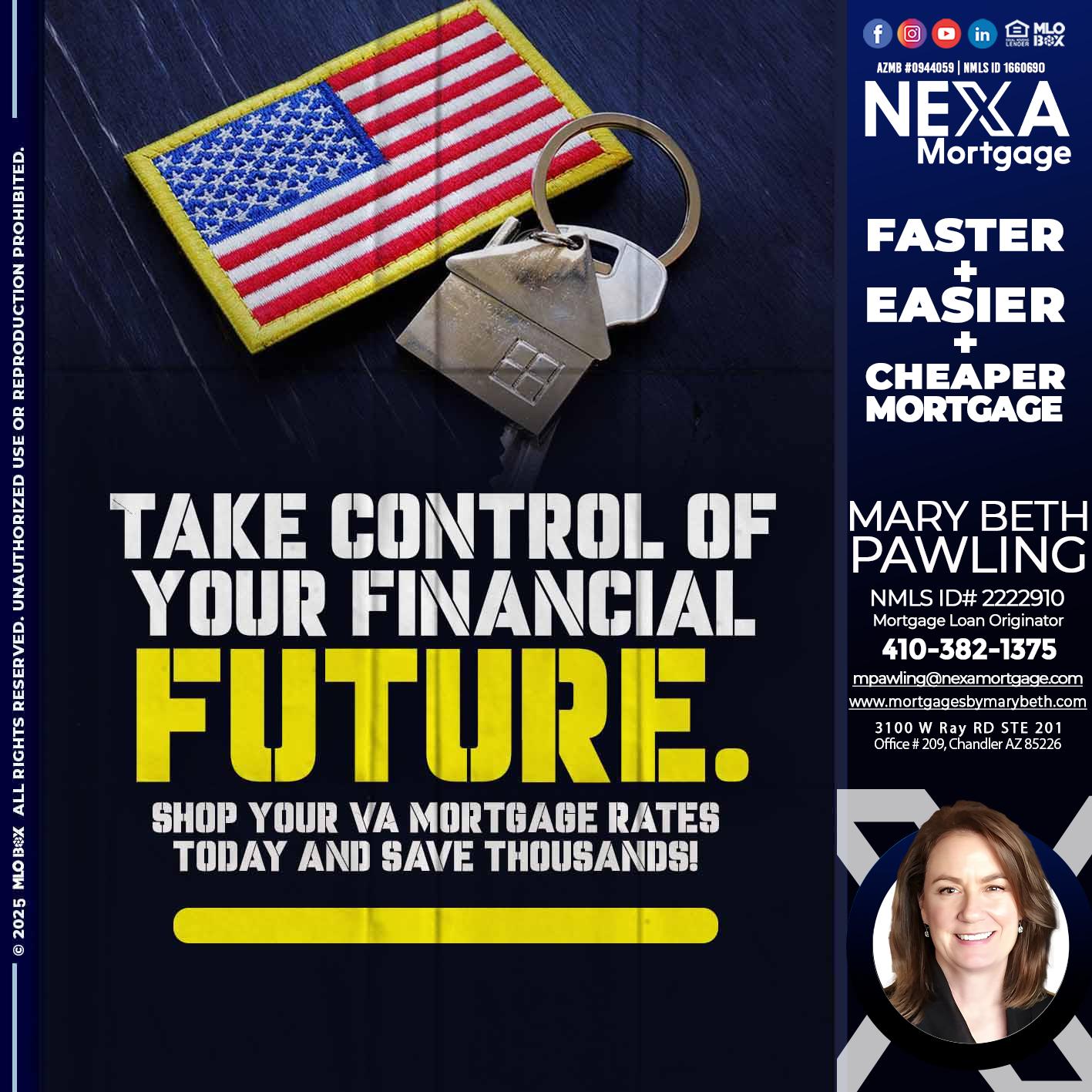 take control - Mary Beth Pawling -Mortgage Loan Originator