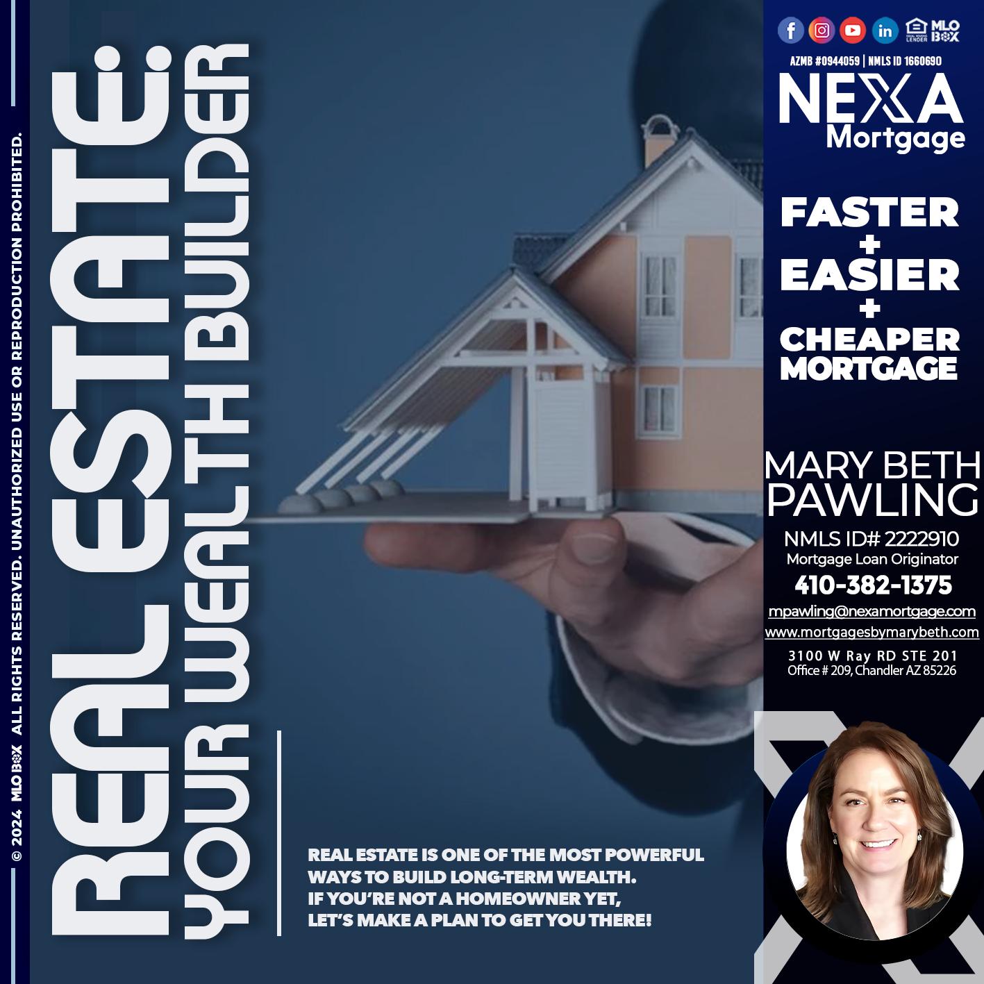 REAL ESTATE FIXED - Mary Beth Pawling -Mortgage Loan Originator