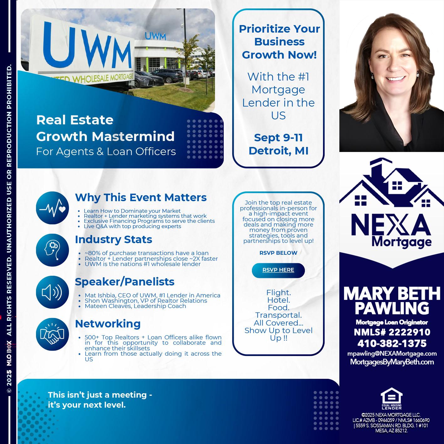 DETROIT TRIP - Mary Beth Pawling -Mortgage Loan Originator