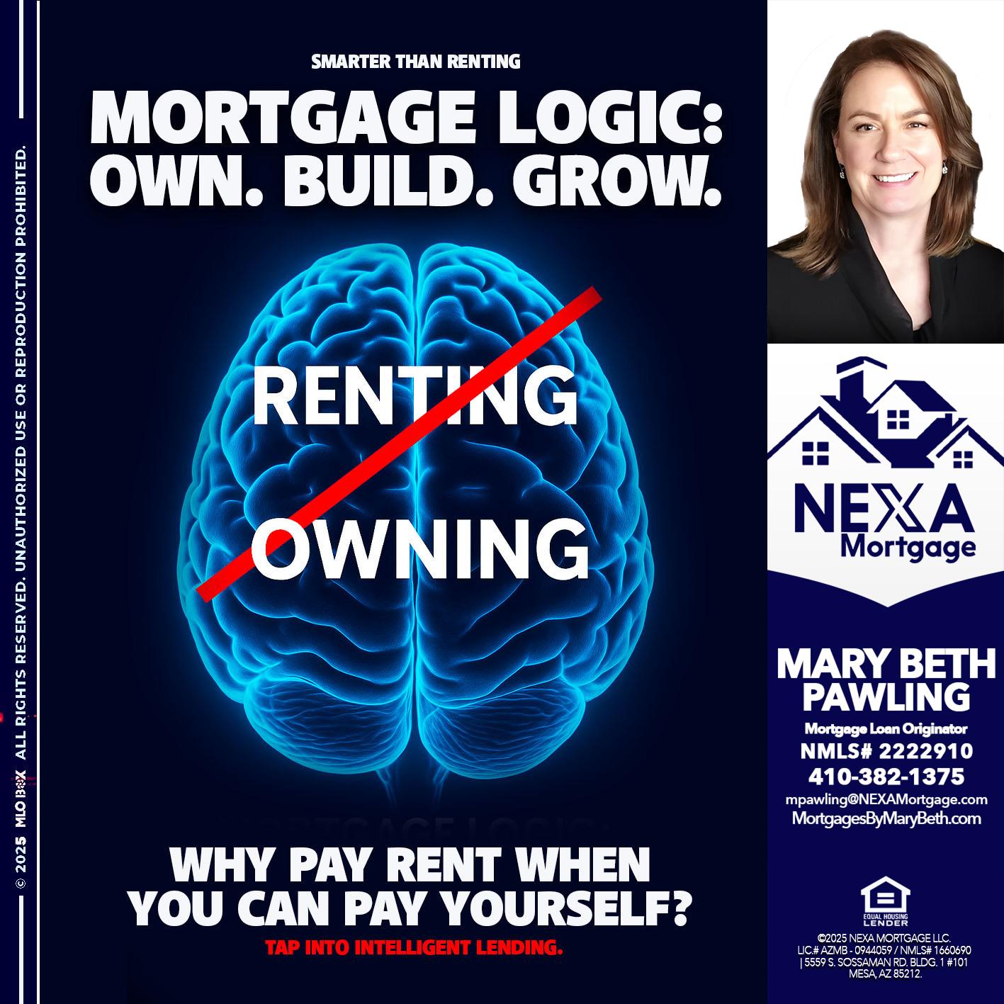 mortgage logic - Mary Beth Pawling -Mortgage Loan Originator