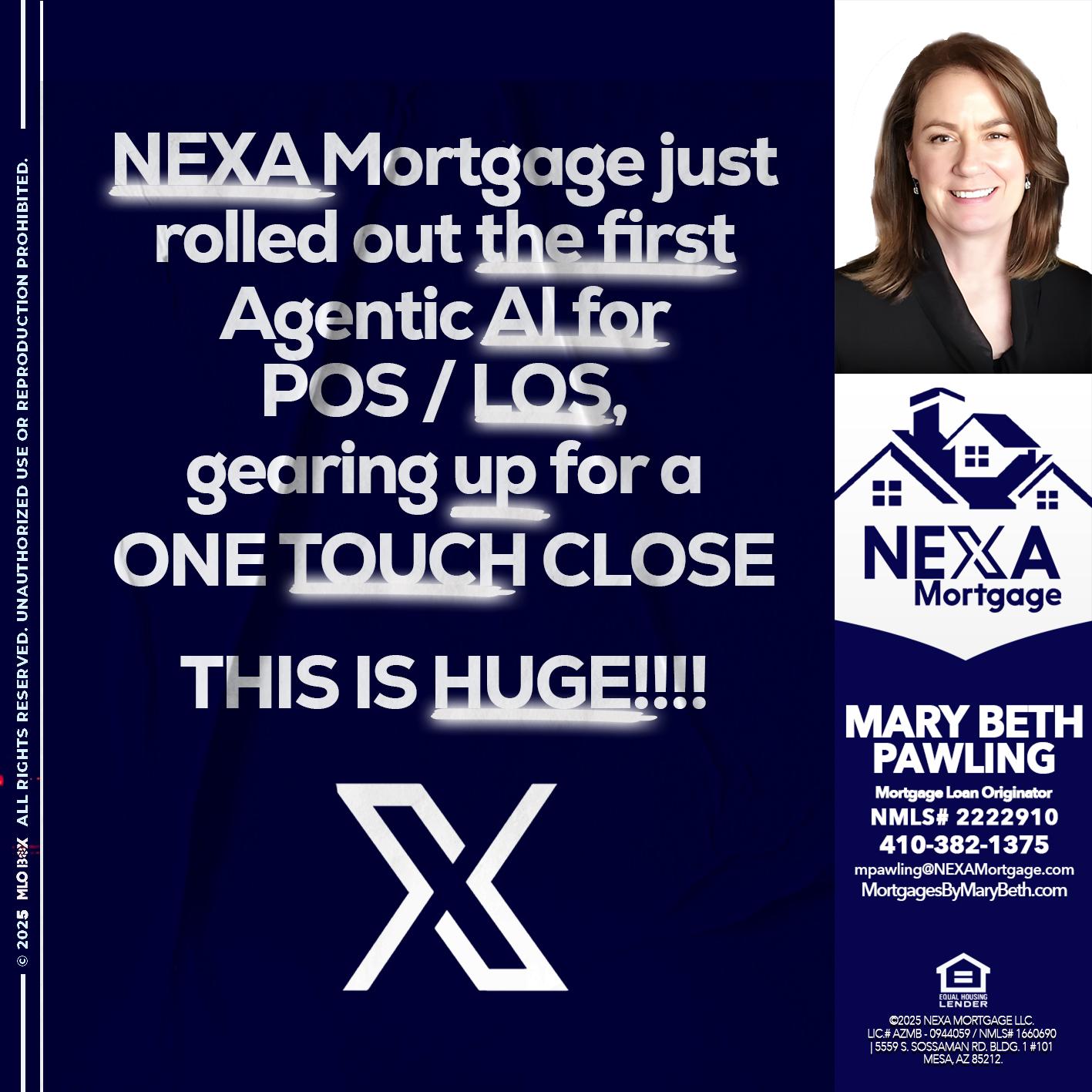 NEXA MORTGAGE - Mary Beth Pawling -Mortgage Loan Originator