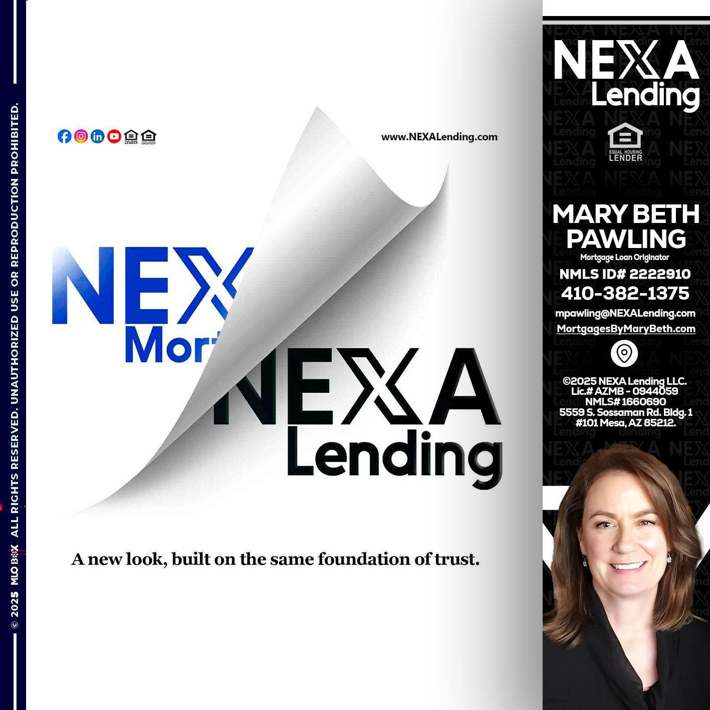 NEXA LENDING - Mary Beth Pawling -Mortgage Loan Originator