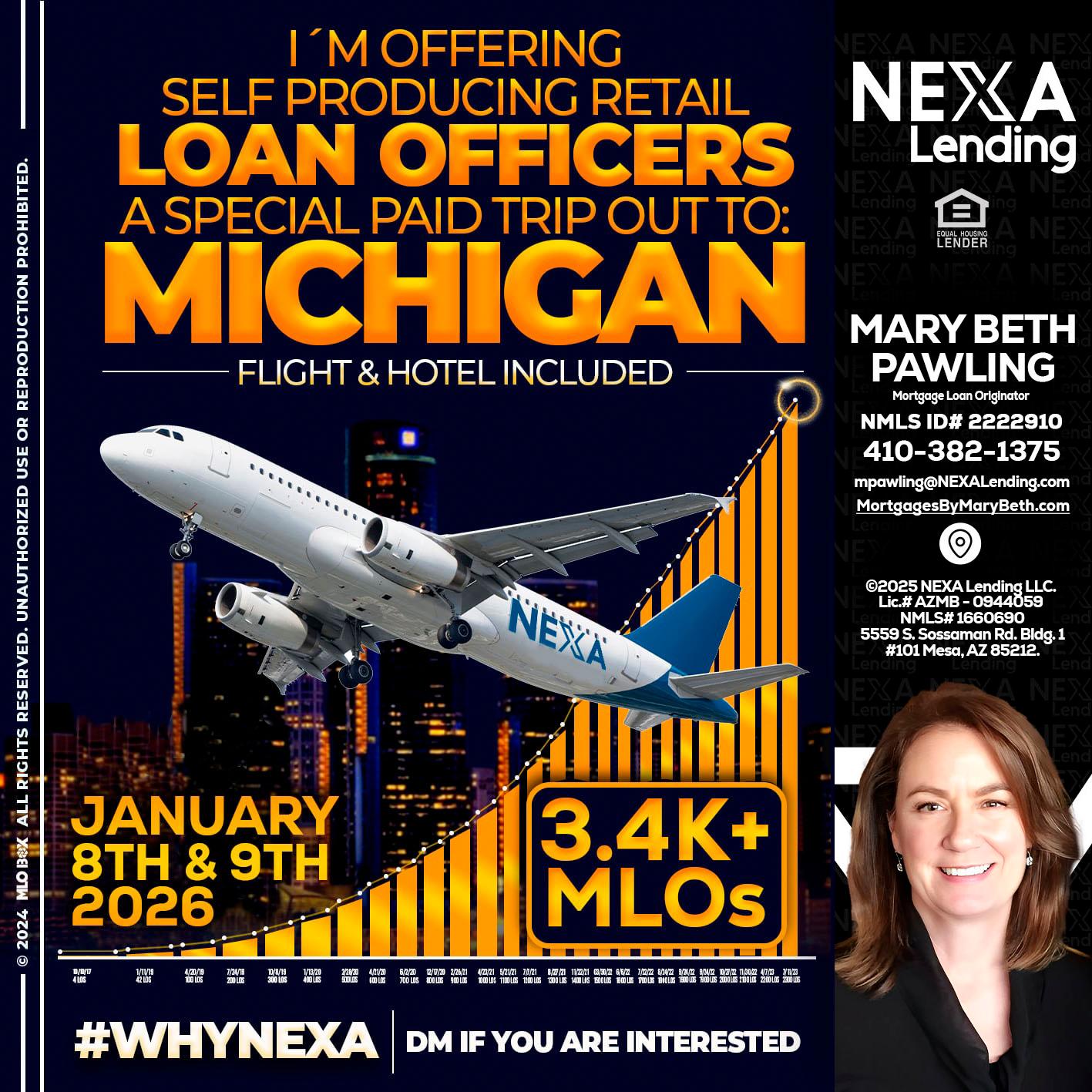 MICHIGAN TRIP - Mary Beth Pawling -Mortgage Loan Originator