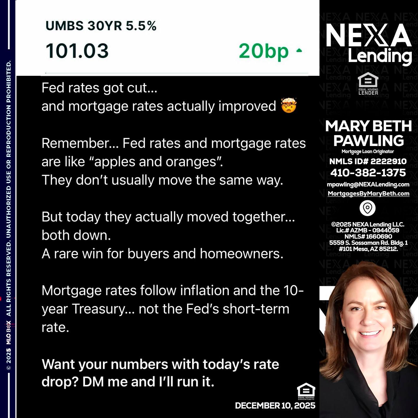 101.03 - Mary Beth Pawling -Mortgage Loan Originator