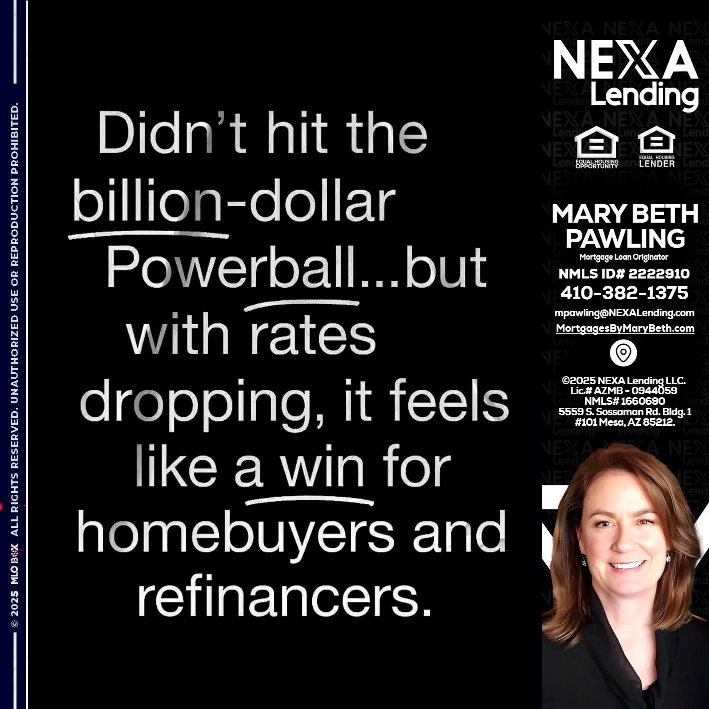 DIDNT HIT - Mary Beth Pawling -Mortgage Loan Originator