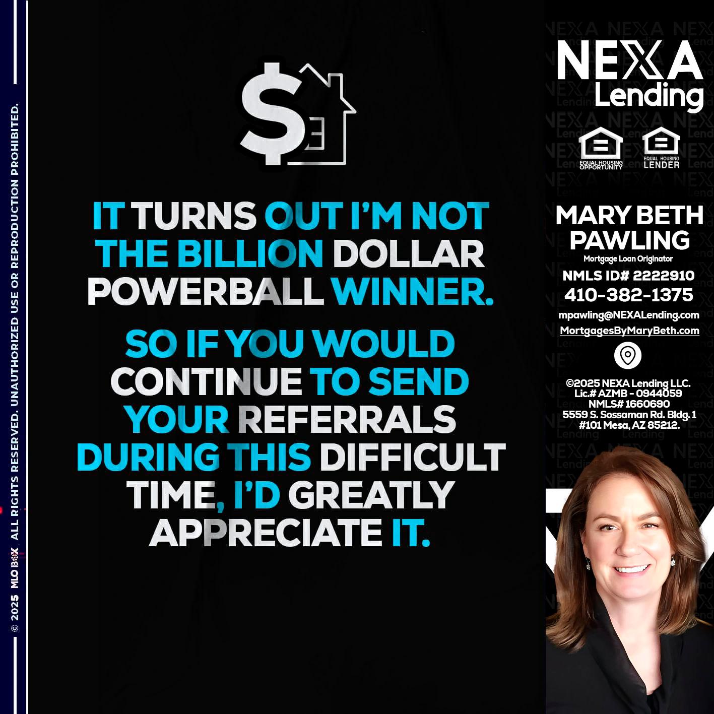 IT TURNS - Mary Beth Pawling -Mortgage Loan Originator
