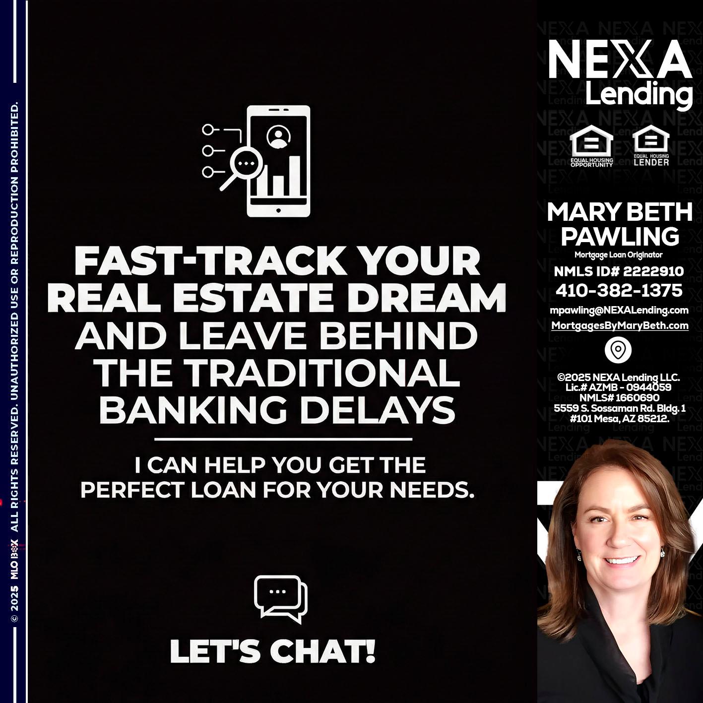 FAST TRACK - Mary Beth Pawling -Mortgage Loan Originator