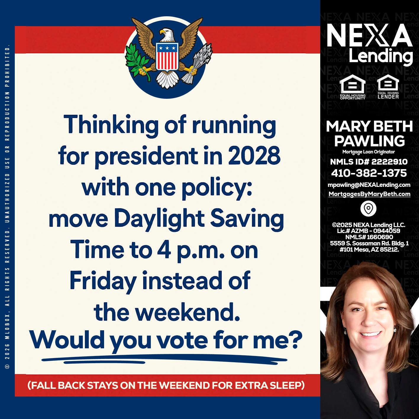 THINKING OF RUNING - Mary Beth Pawling -Mortgage Loan Originator