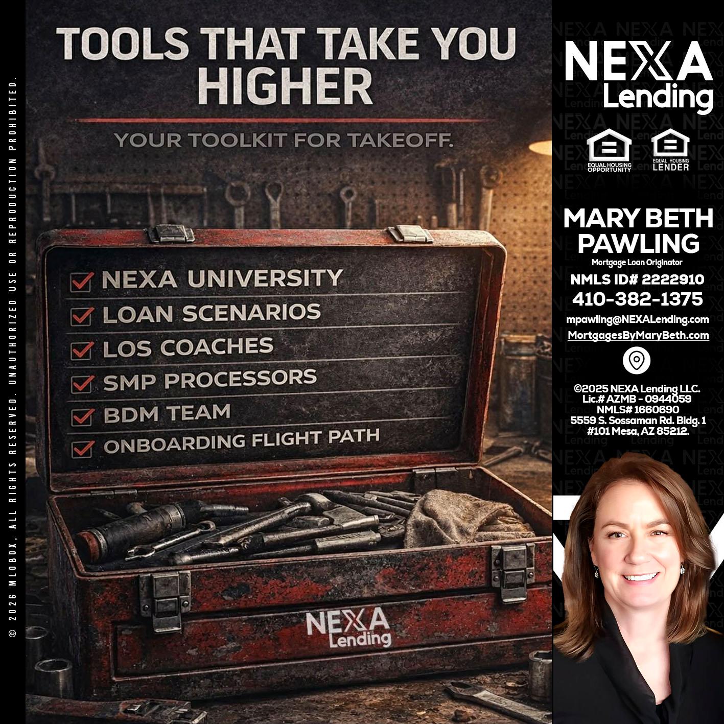 TOOLS THAT - Mary Beth Pawling -Mortgage Loan Originator