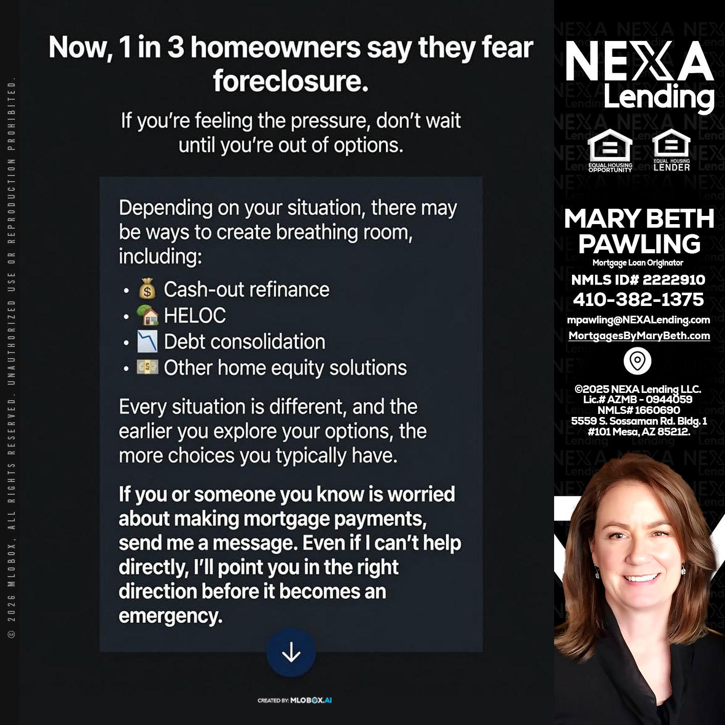 NOW - Mary Beth Pawling -Mortgage Loan Originator