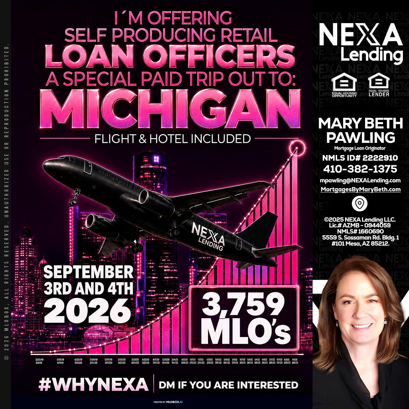 MICHIGAN TRIP - Mary Beth Pawling -Mortgage Loan Originator