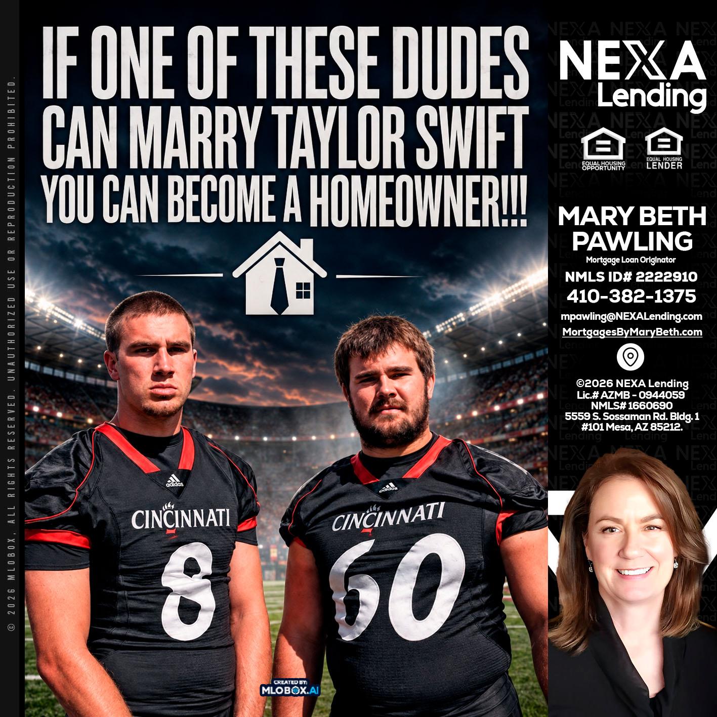 if one of these - Mary Beth Pawling -Mortgage Loan Originator